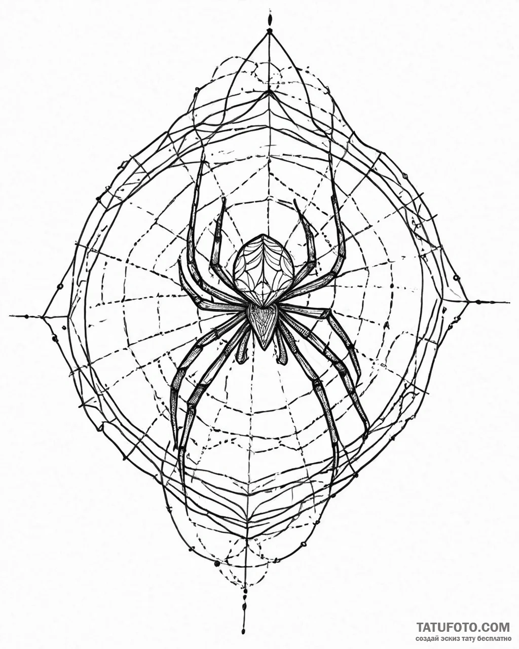 Tat tattoo sketch, spider-ham silhouette with... - эскиз тату (№1753650755_0, 27.07.2025 21:12) — Tatufoto.com