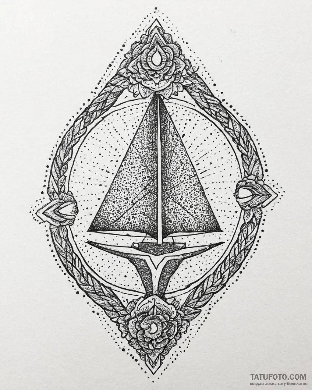 симметрия и асимметрия, artistic tattoo sketc... - эскиз тату (№1753652141_0, 27.07.2025 21:35) — Tatufoto.com