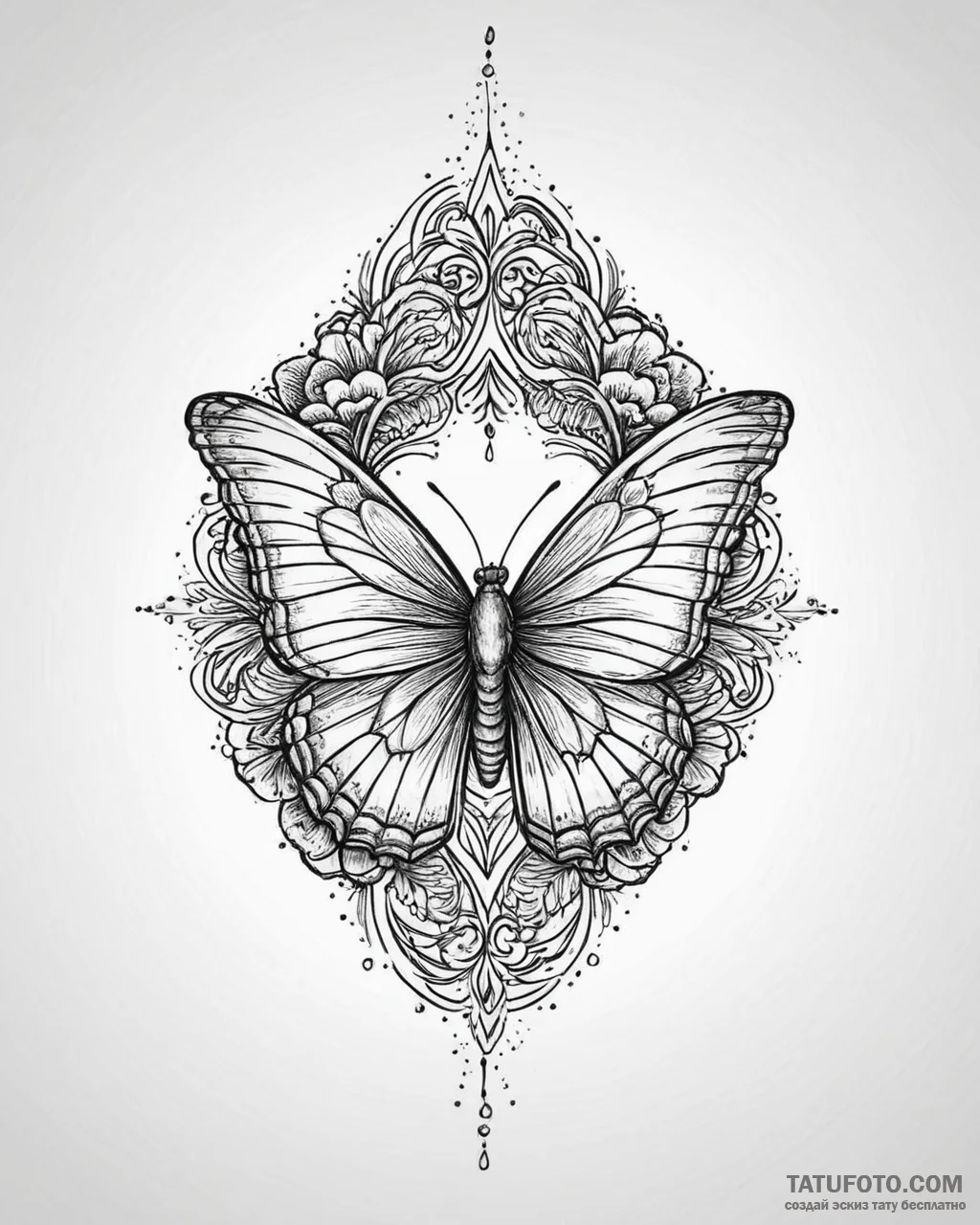 پنتاگرام - гравюра - эскиз тату (№1753659593_0, 27.07.2025 23:39) — Tatufoto.com