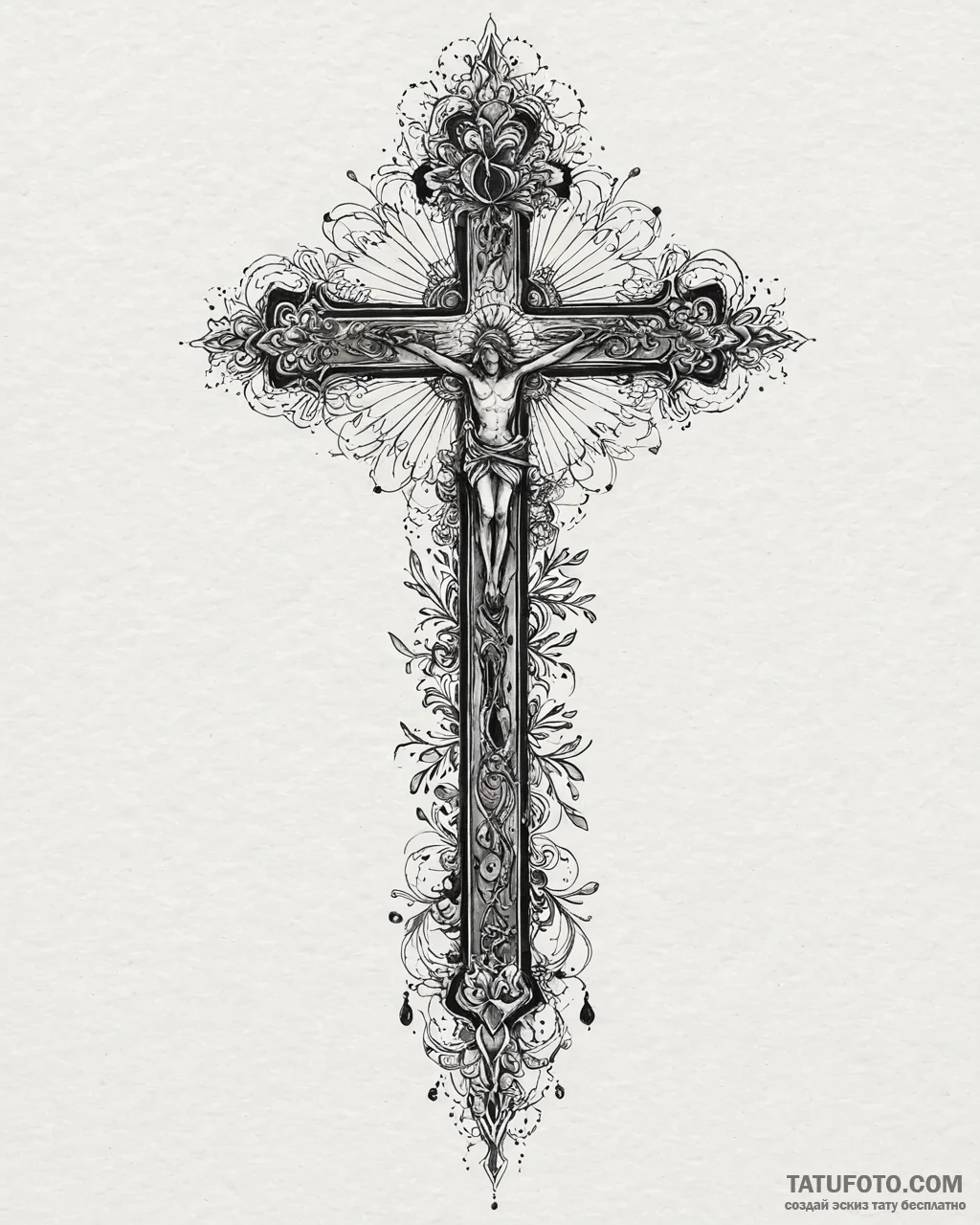 танцовщица, concept art for tattoo, on a clea... - эскиз тату (№1753676457_0, 28.07.2025 04:20) — Tatufoto.com