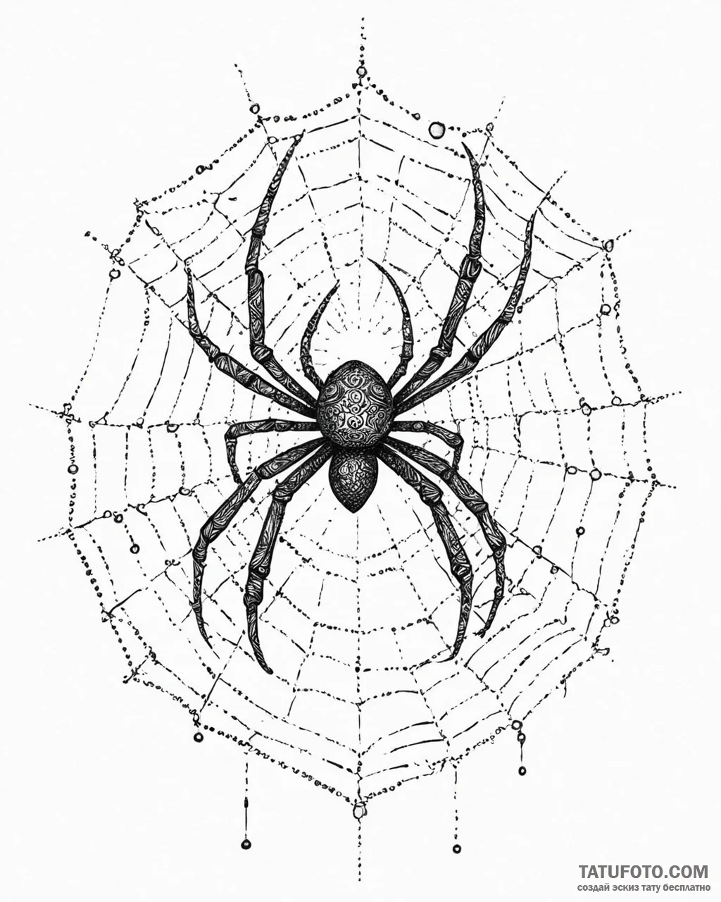 Tat tattoo sketch, spider-ham silhouette with... - эскиз тату (№1753678425_0, 28.07.2025 04:53) — Tatufoto.com