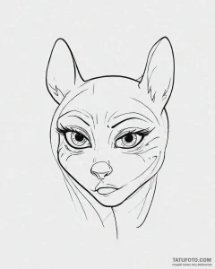 Eskizto, tattoo sketch, sid’s eyes exaggerate... - эскиз тату (№1753680829_0, 28.07.2025 05:33) — Tatufoto.com