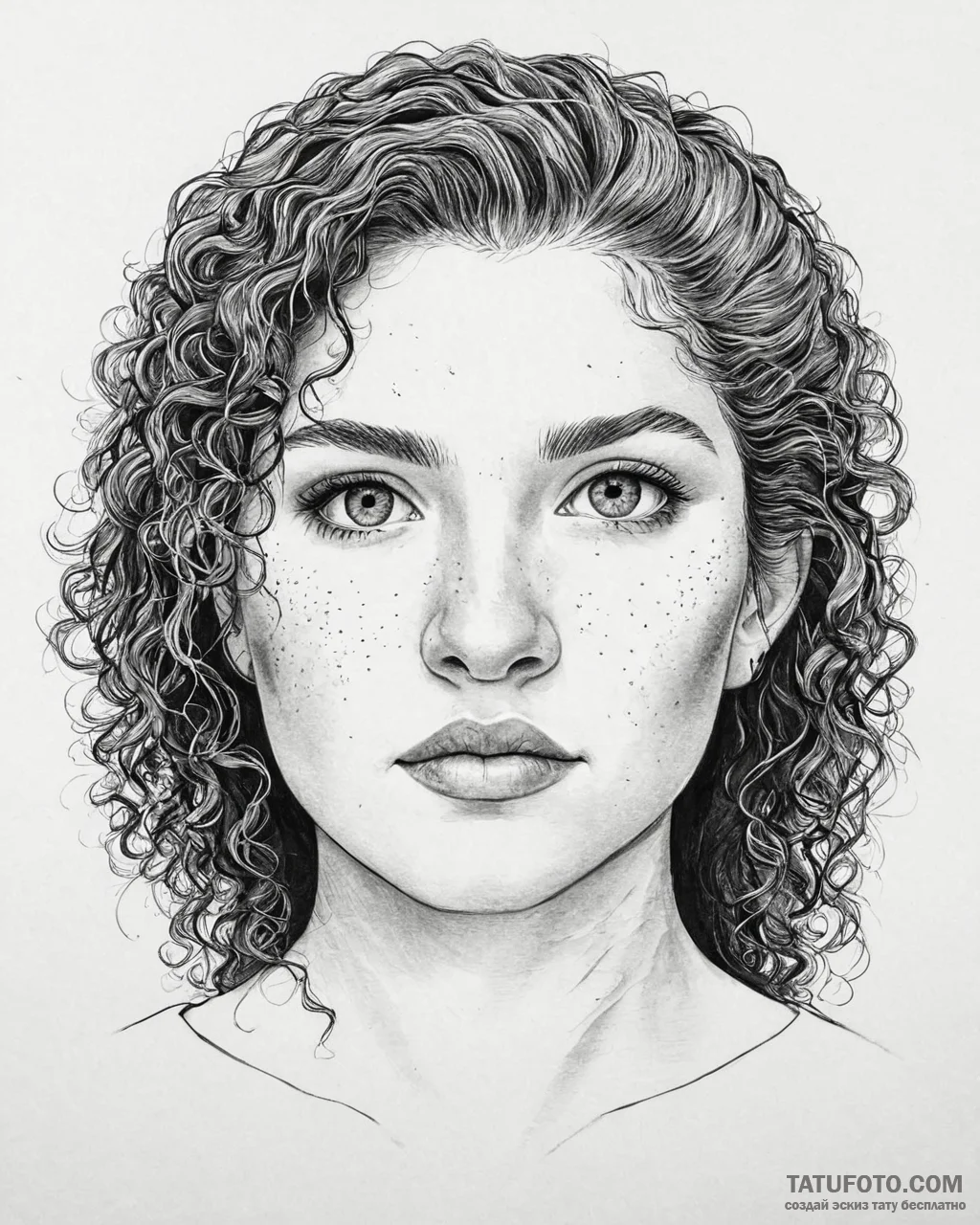 Tattoo sketch, merida’s determined eyes close... - эскиз тату (№1753684576_0, 28.07.2025 06:36) — Tatufoto.com