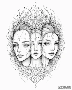 Tat tattoo sketch, ballister and nimona merge... - эскиз тату (№1753685753_0, 28.07.2025 06:55) — Tatufoto.com