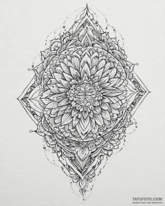 Tattoo design a delicate scale pattern (e.g.,... - эскиз тату (№1753706335_0, 28.07.2025 12:38) — Tatufoto.com