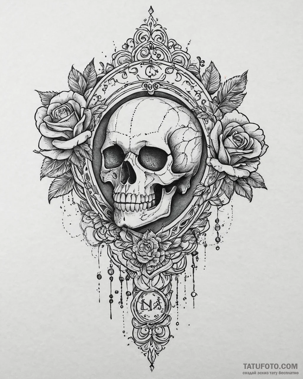 Tattoo design the glyph for cancer (4th house... - эскиз тату (№1753709142_0, 28.07.2025 13:25) — Tatufoto.com
