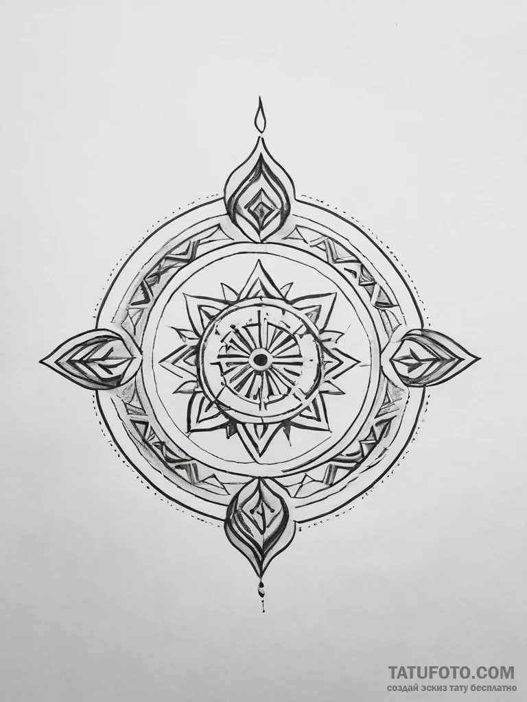 Maya (symbols) - эскиз тату (№1753717603_0, 28.07.2025 15:46) — Tatufoto.com