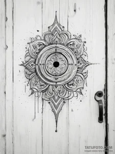 A detailed photograph of the texture of peeli... - эскиз тату (№1753738566_0, 28.07.2025 21:36) — Tatufoto.com