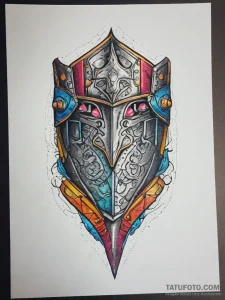 A medieval knight's gauntlet, tattoo line art... - эскиз тату (№1753741850_0, 28.07.2025 22:30) — Tatufoto.com
