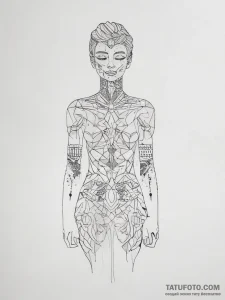 р“сђсѓрїрїр° 16: human form & physiology (р§р... - эскиз тату (№1753745169_0, 28.07.2025 23:26) — Tatufoto.com
