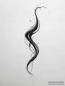 Tattoo sketch a sandstorm forming a powerful... - эскиз тату (№1753751351_0, 29.07.2025 01:09) — Tatufoto.com