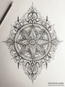 Tattoo sketch an abstract representation of "... - эскиз тату (№1753761817_0, 29.07.2025 04:03) — Tatufoto.com