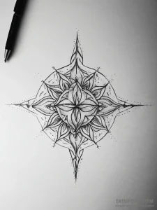 Tattoo sketch a subtle symbol of intuition or... - эскиз тату (№1753765518_0, 29.07.2025 05:05) — Tatufoto.com