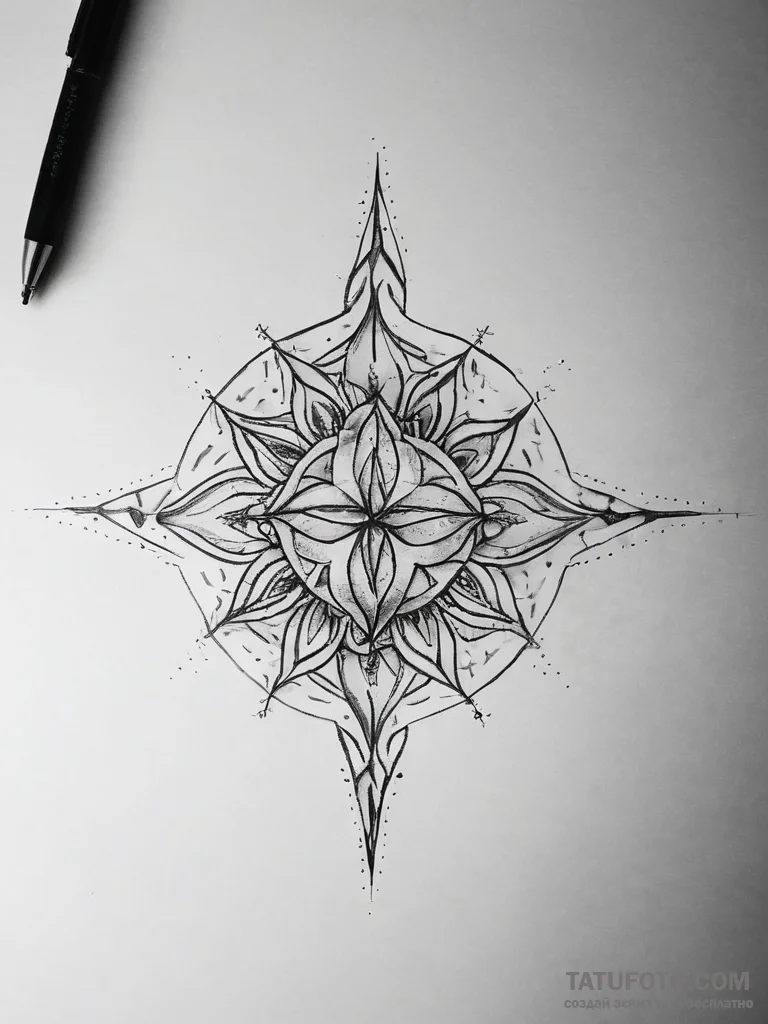 Tattoo sketch a subtle symbol of intuition or... - эскиз тату (№1753765518_0, 29.07.2025 05:05) — Tatufoto.com