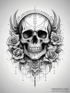 Tattoo design a hidden message in binary code... - эскиз тату (№1753766683_0, 29.07.2025 05:24) — Tatufoto.com