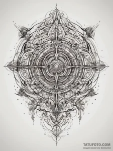 наука, технологии и киберпанк, concept art fo... - эскиз тату (№1753768241_0, 29.07.2025 05:50) — Tatufoto.com