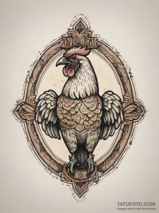 The los pollos hermanos logo, tattoo flash sh... - эскиз тату (№1753768434_0, 29.07.2025 05:53) — Tatufoto.com