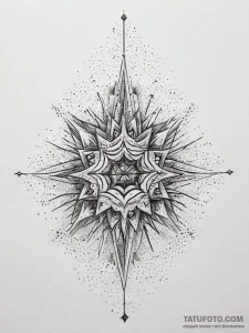Tattoo sketch an abstract representation of s... - эскиз тату (№1753770585_0, 29.07.2025 06:29) — Tatufoto.com