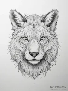 Tattoo design a camouflage pattern subtly int... - эскиз тату (№1753772339_0, 29.07.2025 06:58) — Tatufoto.com