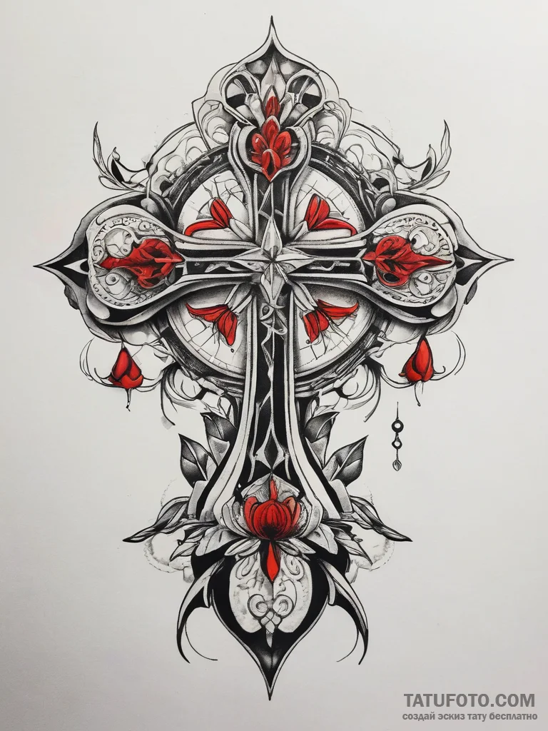 Tattoo design: a minimalist lunitsa, resembli... - эскиз тату (№1753778339_0, 29.07.2025 08:38) — Tatufoto.com