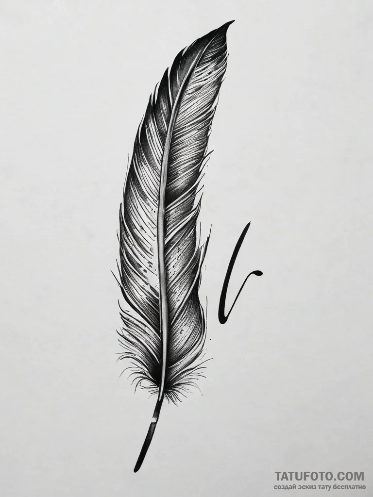Tattoo design a word like "wild" or "free" wi... - эскиз тату (№1753800251_0, 29.07.2025 14:44) — Tatufoto.com