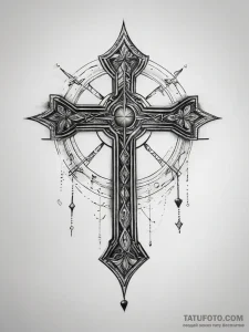 Astrolabe, concept art for tattoo, on a clean... - эскиз тату (№1753800643_0, 29.07.2025 14:50) — Tatufoto.com