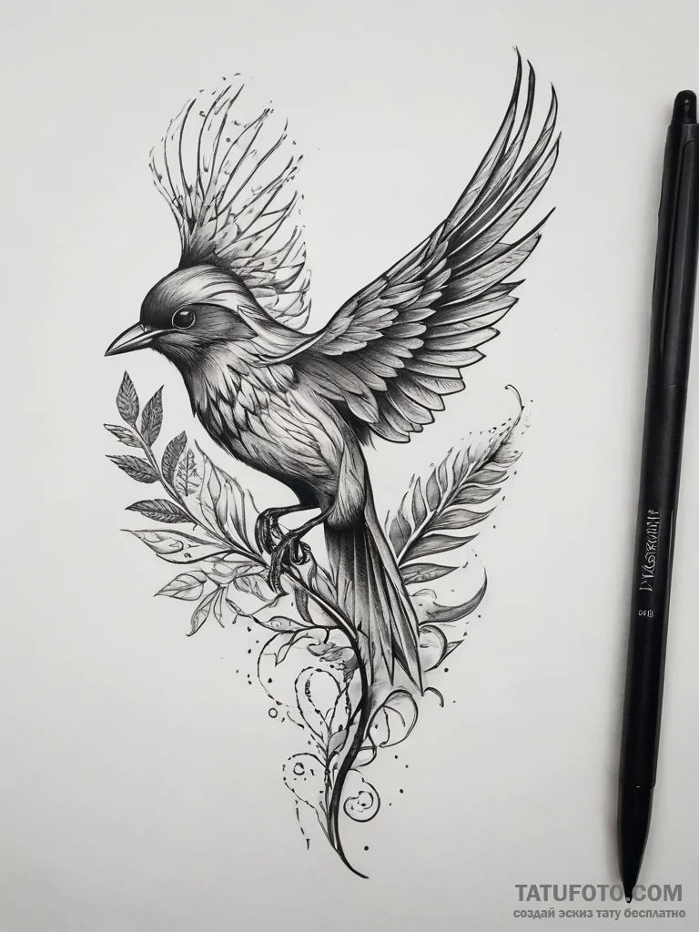 107. tattoo design: a "yest" rune with subtle... - эскиз тату (№1753803211_0, 29.07.2025 15:33) — Tatufoto.com