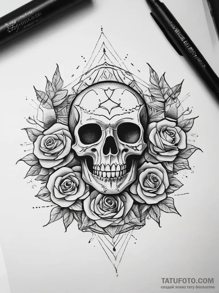 Tattoo design a small, minimalist camping sce... - эскиз тату (№1753805809_0, 29.07.2025 16:16) — Tatufoto.com