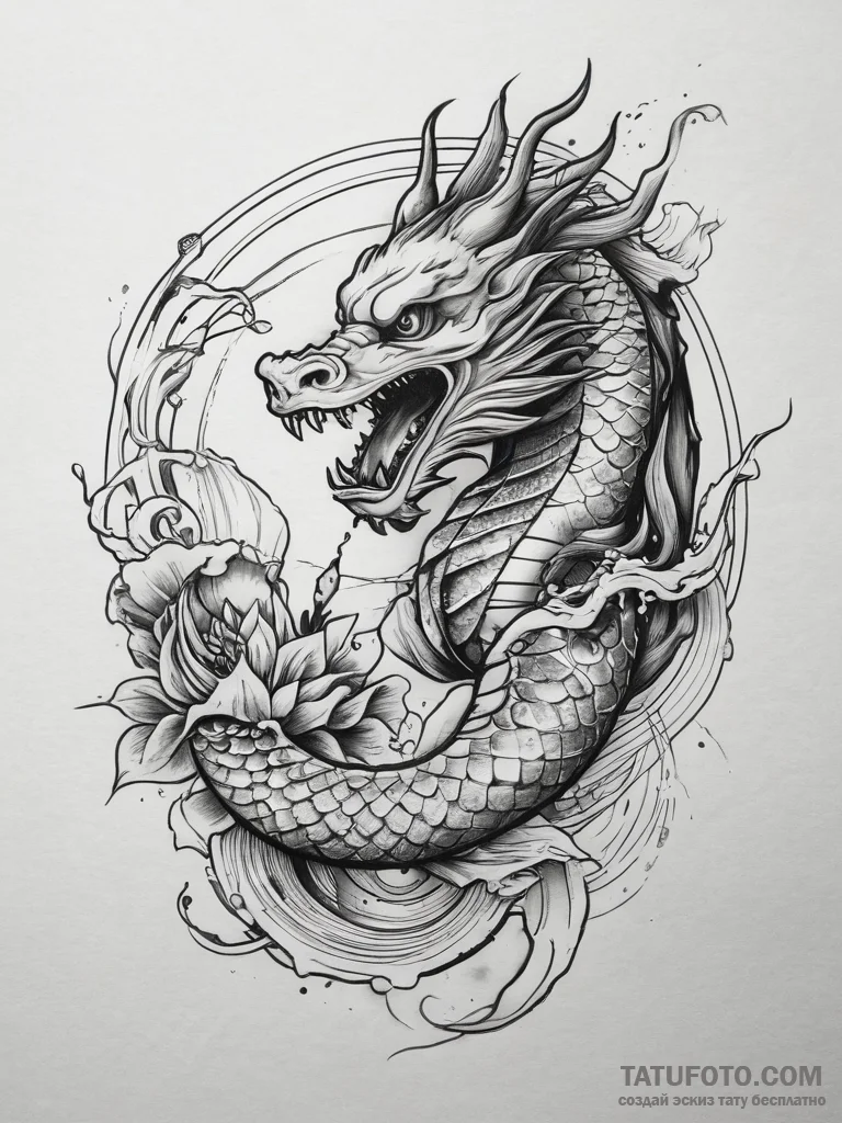 Tattoo design a small, elegant initial behind... - эскиз тату (№1753811696_0, 29.07.2025 17:54) — Tatufoto.com