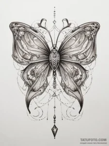 Bow, tattoo line art, neo traditional tattoo,... - эскиз тату (№1753817937_0, 29.07.2025 19:38) — Tatufoto.com