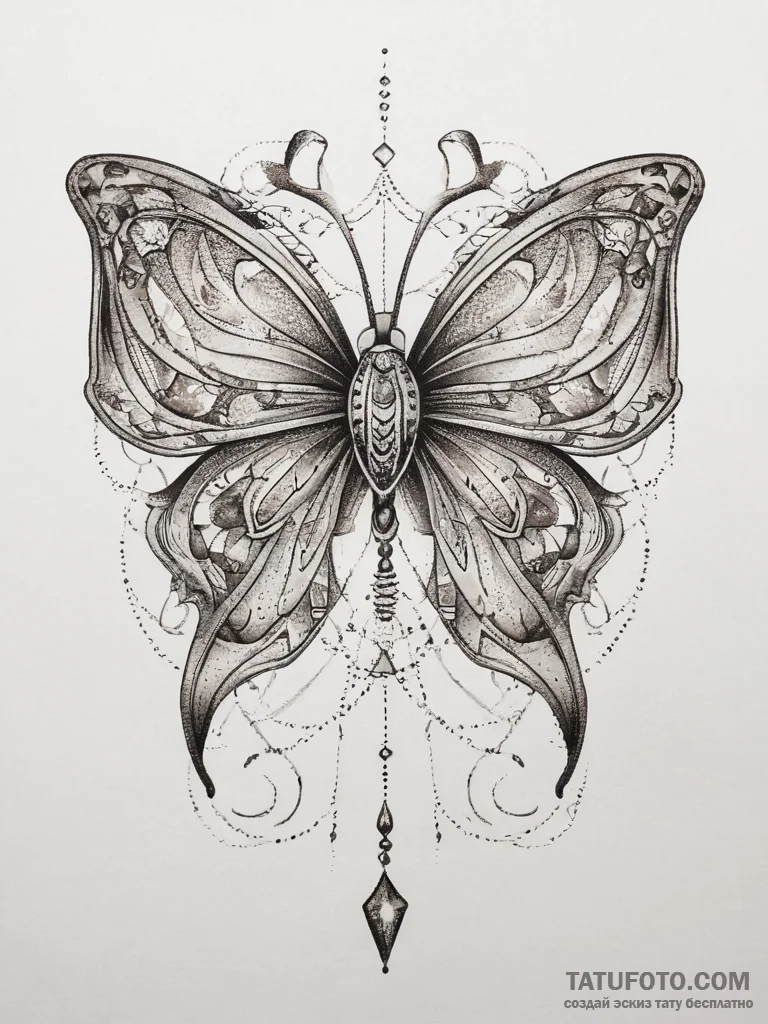 Bow, tattoo line art, neo traditional tattoo,... - эскиз тату (№1753817937_0, 29.07.2025 19:38) — Tatufoto.com