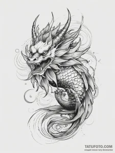 Tattoo design a fine line drawing of a single... - эскиз тату (№1753820059_0, 29.07.2025 20:14) — Tatufoto.com