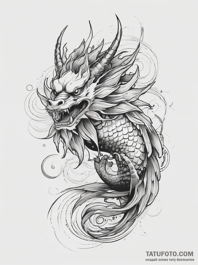 Tattoo design a fine line drawing of a single... - эскиз тату (№1753820059_0, 29.07.2025 20:14) — Tatufoto.com