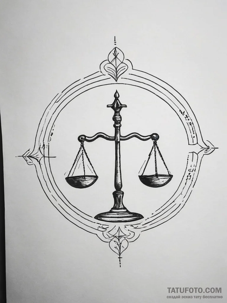 Tattoo sketch a subtle hint of the zodiac ele... - эскиз тату (№1753821799_0, 29.07.2025 20:43) — Tatufoto.com