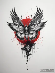 Typewriter, tattoo sketch design, trash polka... - эскиз тату (№1753824500_0, 29.07.2025 21:28) — Tatufoto.com