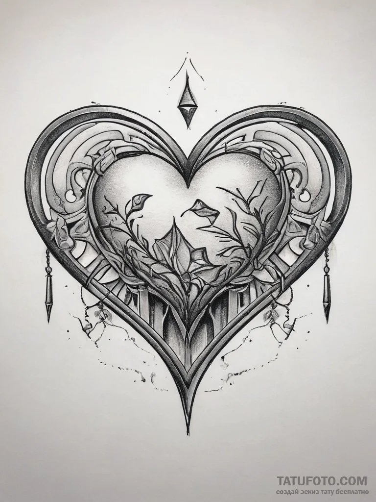 Tattoo sketch a simple, stylized fence or wal... - эскиз тату (№1753824885_0, 29.07.2025 21:34) — Tatufoto.com