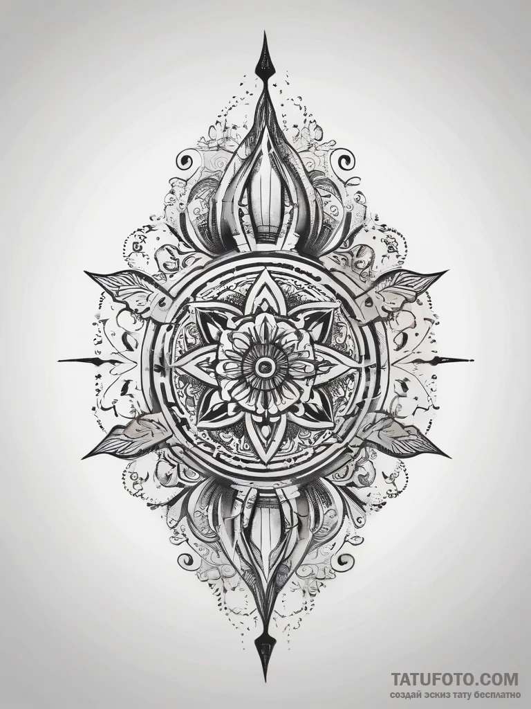 Tattoo design a controlled explosion, contain... - эскиз тату (№1753825076_0, 29.07.2025 21:37) — Tatufoto.com