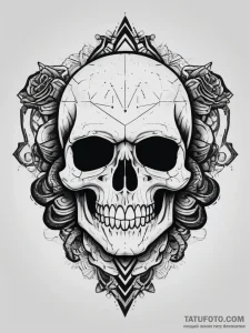 Tattoo design a stylized "game over" screen w... - эскиз тату (№1753833390_0, 29.07.2025 23:56) — Tatufoto.com