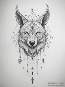 Tattoo sketch a constellation forming a speci... - эскиз тату (№1753864801_0, 30.07.2025 08:40) — Tatufoto.com