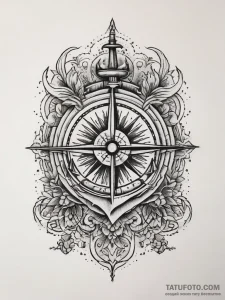 Tattoo design a small, clean linework of a sp... - эскиз тату (№1753866955_0, 30.07.2025 09:15) — Tatufoto.com