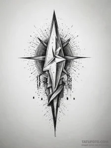 Lightning, artistic tattoo sketch, dotwork ta... - эскиз тату (№1753873593_0, 30.07.2025 11:06) — Tatufoto.com