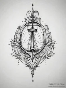 Tattoo design a subtle line accentuating the... - эскиз тату (№1753880880_0, 30.07.2025 13:08) — Tatufoto.com