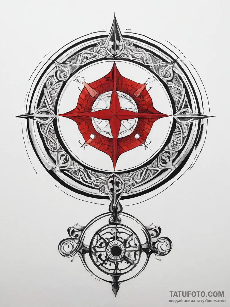 Tattoo sketch the glyph for sagittarius (9th... - эскиз тату (№1753886985_0, 30.07.2025 14:49) — Tatufoto.com