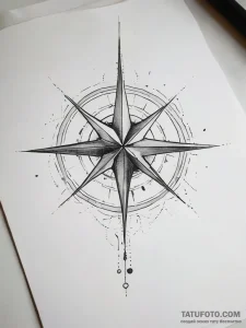Tattoo design a celestial map with a personal... - эскиз тату (№1753888345_0, 30.07.2025 15:12) — Tatufoto.com