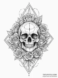 Tattoo sketch: a simple, clean design of svar... - эскиз тату (№1753892074_0, 30.07.2025 16:14) — Tatufoto.com