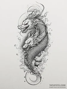 Tattoo sketch a sandstorm forming a powerful... - эскиз тату (№1753900222_0, 30.07.2025 18:30) — Tatufoto.com