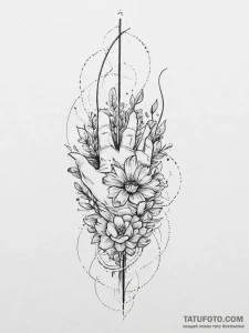 Tattoo design a subtle glow around a cherishe... - эскиз тату (№1753900620_0, 30.07.2025 18:37) — Tatufoto.com