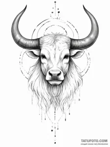 Minotaur - эскиз тату (№1753909480_0, 30.07.2025 21:04) — Tatufoto.com
