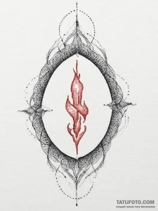 Tattoo design: abstract watercolor depiction... - эскиз тату (№1753911071_0, 30.07.2025 21:31) — Tatufoto.com