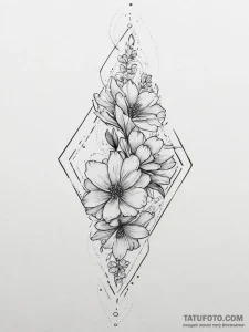 Tattoo sketch a delicate gradient from one co... - эскиз тату (№1753920403_0, 31.07.2025 00:06) — Tatufoto.com